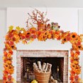 thumbnail image 1 of Yhmxh Simulation Maple Leaf Rattan Wholesale Europe And The United States Home Decoration Simulation Maple Leaf Scenic Arrangement Simulation Maple Leaf Wall Mounted Maple Leaf Rattans, 1 of 6