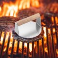 thumbnail image 2 of Stainless Steel Meatloaf Meat Press Round Block Burger Press Kitchen Tool Meat Press Pad, 2 of 6