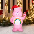 thumbnail image 4 of Lumière de vacances Airblown de Noël avec chapeau de Santa et bonbons Care Bears 38,5826 po x 24,4095 po x 59,8424 po x 3,087 lb, 4 of 6
