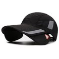 thumbnail image 1 of Men Hat Sunshade Baseball Cap Retractable Brim Hat Summer Sunscreen Breathable Cap Cycling Sun Hat, 1 of 4