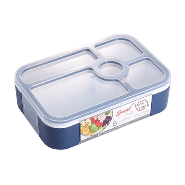 Backpack with Lunch Box Lunch Box Microwave Lunch Box Japanese Student Lunch Box Compartment Large Capacity Tableware Sealed Salad Japanese Lunch Box