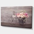 thumbnail image 2 of Design Art - Ranunculus Flowers in Bicycle Vase, 2 of 3