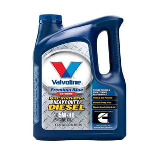 Valvoline 774038 Oil Premium Blue (R) SAE 5W-40; Synthetic; 1 Gallon Jug; Single