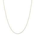 thumbnail image 1 of Leslie's 14K .80mm Round D/C Wheat Chain (Weight: 2.17 Grams, Length: 20 Inches), 1 of 1