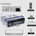 thumbnail image 2 of Alondy Single DIN Car Radio Stereo with CD DVD Bluetooth Player FM/AM/RDS Audio Receivers MP3 USB SD AUX, 2 of 7