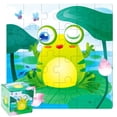 thumbnail image 1 of Wooden Puzzle, Shape Cognition Puzzle Learning Educational, Wooden Pattern Blocks for with Safe Paint, 1 of 1