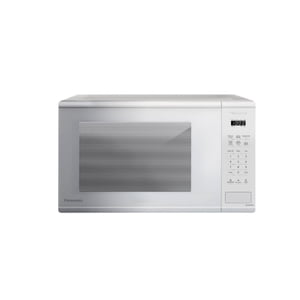 Refurbished Panasonic NNSG676WC Genius Microwave Oven, 1.3 Cu. Ft. Mid-Size, 1100W, White, 7 Auto Cook Menus, Child Lock