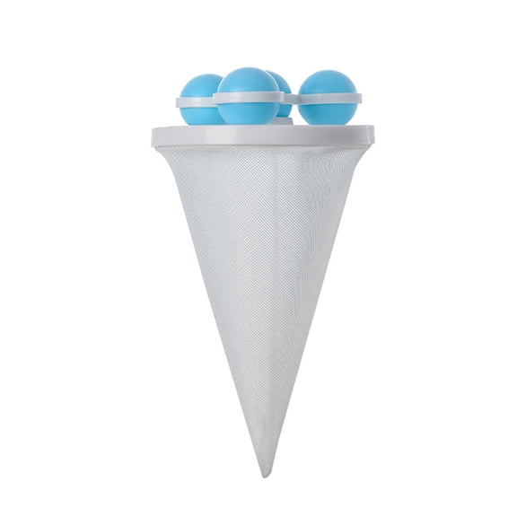 XIAOBA Washing Machine Float Wash Ball,Lint Catcher Washing Machine Reusable Hair Filter Cleaning Mesh Bag Floating Lint Remover for Laundry Q1X9