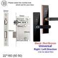 thumbnail image 2 of Electronic Lock Bluetooth Smart Door Lock Fingerprint Lock Password IC Card Key For Smart Home ,Integrated Smart Home, 2 of 5