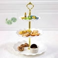 thumbnail image 2 of Christmas Decorations for Living Room Multi-Layer Candy Plate Wedding Ktv Living Room Creative Fruit Plate Dry Fruit Plate Refreshment Plate Three-Layer Fruit Plate, 2 of 6