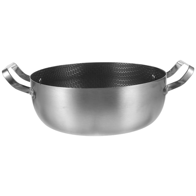 Stainless Steel Pan Nonstick Frying Pan Coating Honeycomb Food Pot Skillet for Cooking