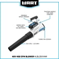 thumbnail image 4 of HART 40-Volt 450 CFM Axial Blower, 4 of 5
