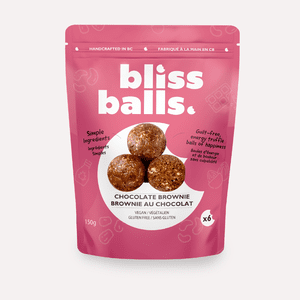 Bliss Balls Chocolat Brownie Truffes d'énergie - Chocolat végétalien sans gluten Brownie Snack Balls -150g