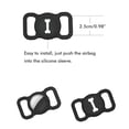 thumbnail image 4 of EIMELI 2Pcs Silicone Support de Protection Portable Anti-Perdu Tracker Compatible pour AirTag et Collier pour Animaux de Compagnie, 4 of 8