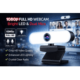 thumbnail image 1 of Packard Bell Built-In LED Webcam with Full 1080p HD & Dual Microphones (PBWC1083BK) - Black, 1 of 4