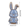 thumbnail image 2 of Cell Phone Automobile Cradles,Car Phone Holder,Mount Phone Mount For Car,Foldable Bunny Phone Bracket Mobile Phone Desktop Cute Card Ventilated Student Gift Suitable For Flat Panel Live Broadcast, 2 of 2