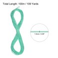 thumbnail image 2 of Uxcell Elastic Cord Heavy Stretch String Rope for Crafting DIY Sewing Hook Straps Camping Tie Down Strap Turquoise Green 1.5mm x 100m, 2 of 5