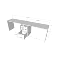 thumbnail image 4 of Sereni-T 3 Piece Home Office Set, Black and Ebony, 4 of 4