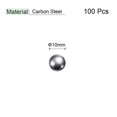 thumbnail image 2 of Unique Bargains Billes de Roulement en Acier au Carbone 10 mm Polies avec Précision, Lot de 100, 2 of 5