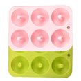 thumbnail image 1 of TIMIFIS Silicone Mold 2Pc Donut Baking Pan Non-Stick Dishwasher Decoration Tools Kitchen Gadgets, 1 of 2