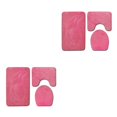 thumbnail image 2 of Baohd 3pieces Multi-functional Non-Slip Chenille Bath Rug Any Bathroom Eco-friendly PJ210611-B004 2Set, 2 of 6