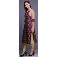 thumbnail image 3 of Bimba Robe Kurti Longue en Coton Imprimé Tunique Droite Robes pour Femmes Haut Indien-Petit, 3 of 6