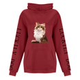 thumbnail image 5 of WEAIXIMIUNG Graphic Sweatshirts for Women Ms Popular Logo To The Letters Sleeve Hooded, 5 of 5
