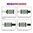 thumbnail image 3 of 1pc Miniature Linear Rail 100-1000mm +Slide Block For CNC Parts ,Long Lasting, 3 of 4