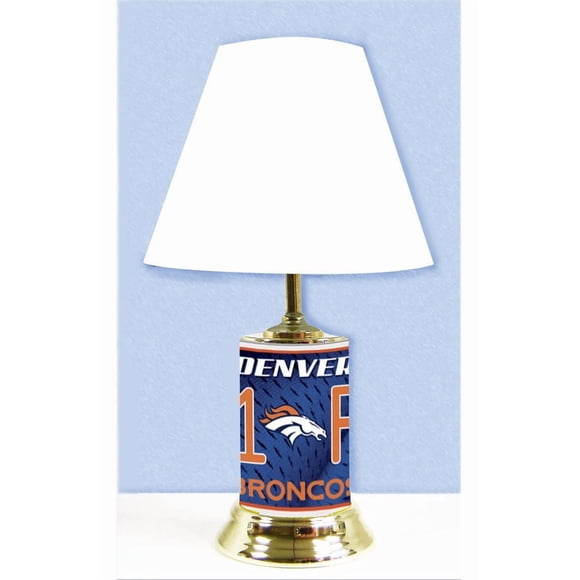 NFL Denver Broncos Table Lamp