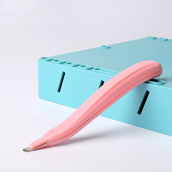 Chmadoxn Bureau et Papeterie Bâton Magnétique pour Enlever les Agrafes Outil de Tirage d'Agrafes Économe en Effort en Forme de Stylo Outil Ergonomique pour Enlever les Agrafes Bâton Portable pour Enlever les Agrafes pour Femmes Hommes Travail Bureau Tire-Ongles