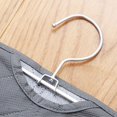 thumbnail image 2 of Multi Layers Transparent Hanging Handbag for Wardrobe Closet Dust-proof Storage Case Wallet Big Tote Bag Clothes Organizer, 2 of 9