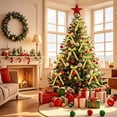 thumbnail image 4 of Meitianfacai 12pc Velvet Christmas Tree Bow Decoration Wreath Bow Decoration, Yellow, 4 of 5