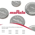 thumbnail image 4 of Murata CR1220 Pile 3V Pile à Pièces au Lithium (20 Piles), 4 of 5