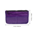 thumbnail image 3 of MasteelfCA 1pc Useful Travel Toiletry Bag Large Capacity Storage Bag Durable Clutch Liner, 3 of 8