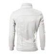 thumbnail image 3 of DPTALR Men's Autumn Color Matching Splicing Jacket Sweater Casual Jacket, 3 of 4