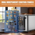 thumbnail image 2 of WHALL&reg; Touch Screen Toaster 2 Slice, Stainless Steel Digital Timer Toaster, 6 Bread Types & 6 Shade Settings, Smart Extra Wide Slots Toasters With Bagel, Cancel, Defros, 2 of 8