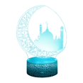 thumbnail image 1 of Islam Eid Ramadan LED Light 3d Moon Lamp With Touch 16 Color Mubarak Gifts For Home Decor Muslims Believers, 1 of 11