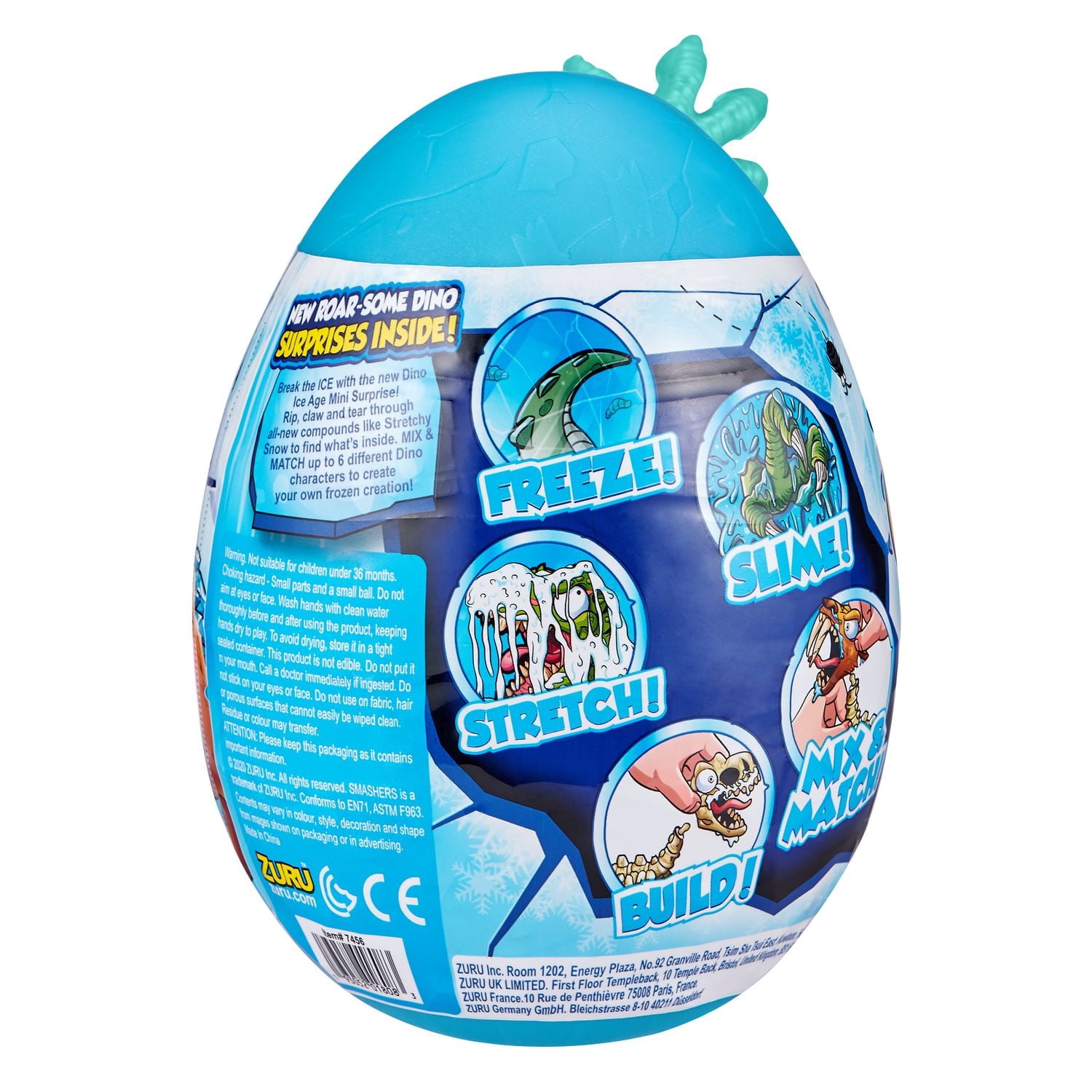 Mini-œuf surprise de Dino Ice Age Smashers