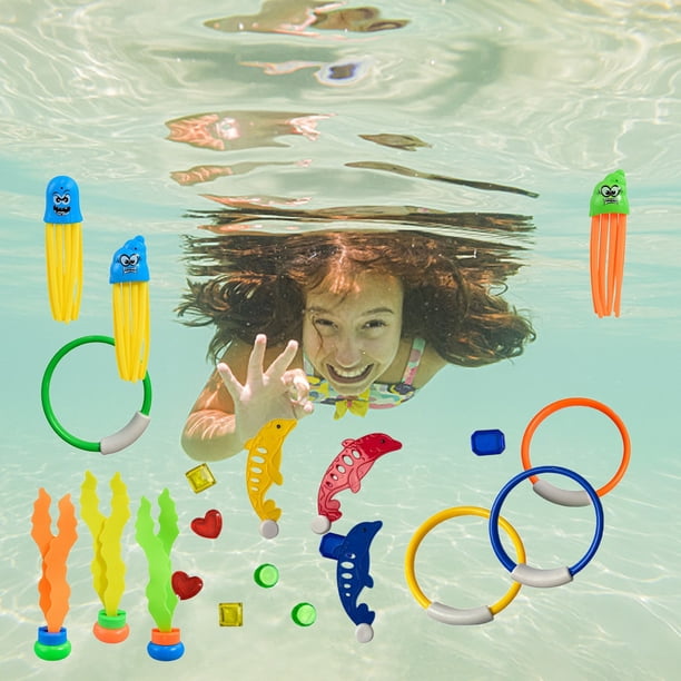 Casenly Jouets De Plongée Poisson Diable 2 Pièces – Ailes Réglables – Nage Hydrodynamique – Piscine Plage Été – Cadeau Enfant Garçon Fille