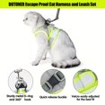 thumbnail image 3 of Escape-Proof Cat Harness & Leash Set: Adjustable Vest, Cushioned Control for Outdoor Adventures!, 3 of 4
