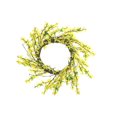 thumbnail image 1 of Yellow Jasmine Wreath, 1 of 3