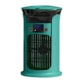 thumbnail image 2 of Iumwxz Small Household Cooler Multi-functional Mini Office Desktop Humidifier USB Portable Conditioning Fan Colorful Night Light Low Noise Wide Grid 1 Pack Green, 2 of 9