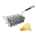 thumbnail image 4 of Fryer Holder Basket with Grip Handle, Practical, 4 /6 Shells Optional , 6 Shells, 4 of 8