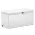 thumbnail image 1 of Graflsoa Foldable Translucent Storage Box for Clothes, Toys, and Bedding - 6.7L Capacity, White, 30x15x15cm, Space-Saving Design, 1 of 6