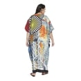 thumbnail image 4 of Caftans Longs pour Femmes Grande Taille Robe Caftan Robe de Soirée Fête Été Plage Robe d'Été Manches Kimono Longues Robes Décontractées en Ligne, 4 of 6
