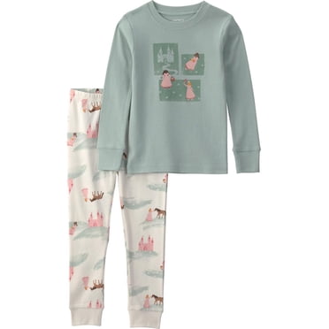 Carter's Child of Mine Baby and Toddler Girl 2-Piece Pajama Set