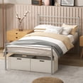 thumbnail image 2 of Costway Twin Metal Bed Frame Mattress Foundation No Box Spring Needed, 2 of 9