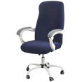 thumbnail image 1 of ORUYROP Office Chair Cover Water Resistant Navy Stretch Jacquard Computer Chair Slipcover for Armrest Chairs L, 1 of 7