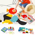 thumbnail image 3 of MesaSe Wooden Jigsaw Puzzle Board Toy Colorful Baby Early Educational Toys Shape Color Children Learning Developing Toys, 3 of 9