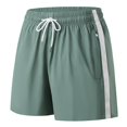 thumbnail image 1 of Xdzjlr Sport Shorts Men,Summer Ribbon Patchwork Breathable Mens Shorts Casual Relaxed Fit, 1 of 4